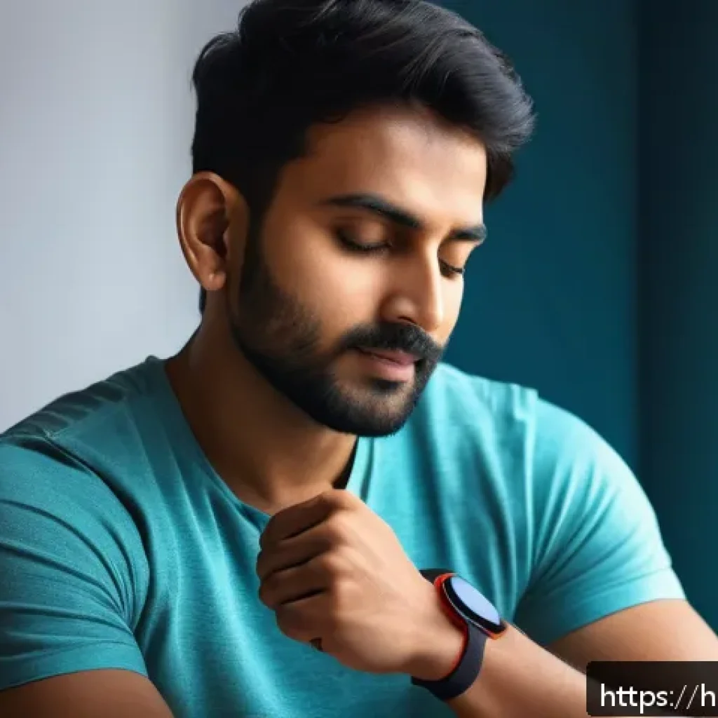 정신과 심리검사 종류 - A serene digital mental health tracking scene featuring a young Hindi-speaking Indian man using a sl...